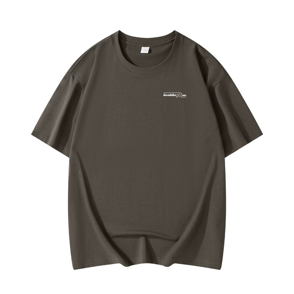 Recovery tee chocolate - Oversized