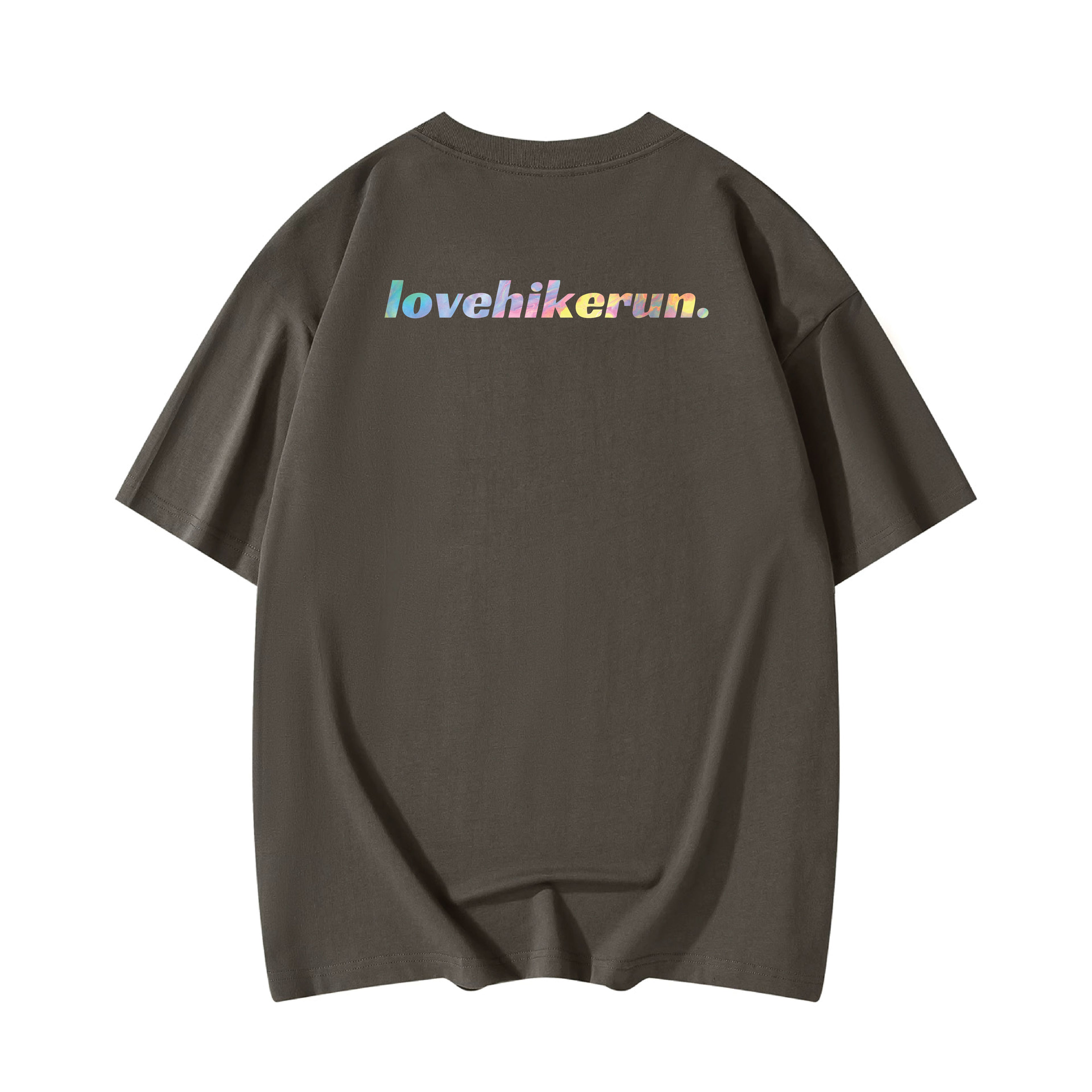 Recovery tee chocolate - Oversized